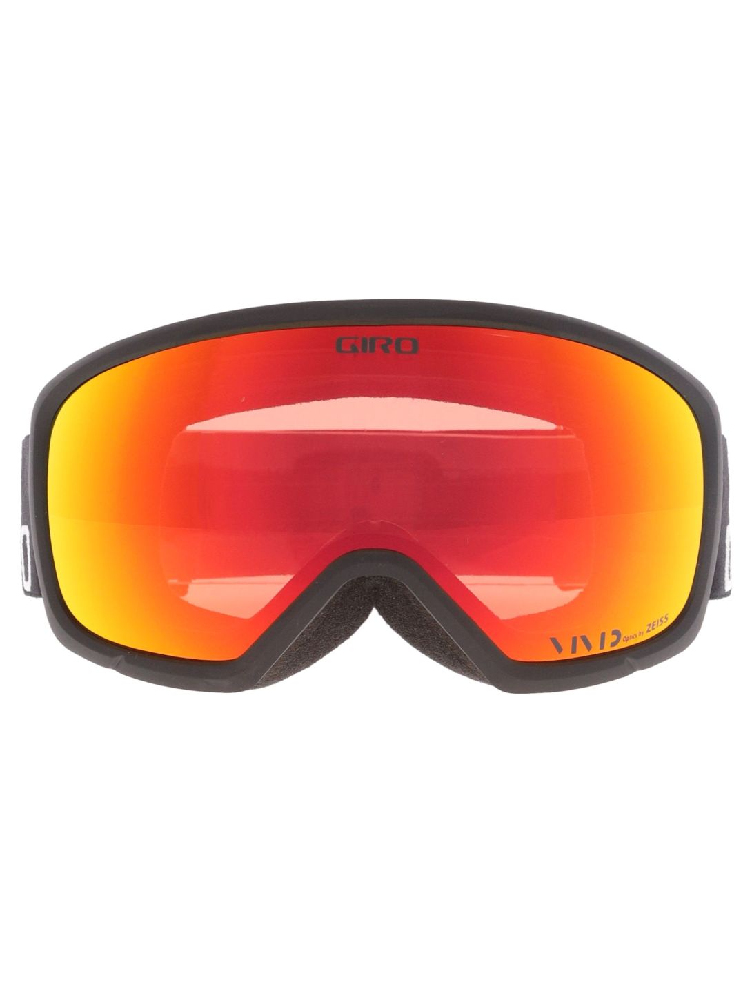 Giro, Ringo mascherina da sci unisex Black Wordmark - VIVID EMBER nero 