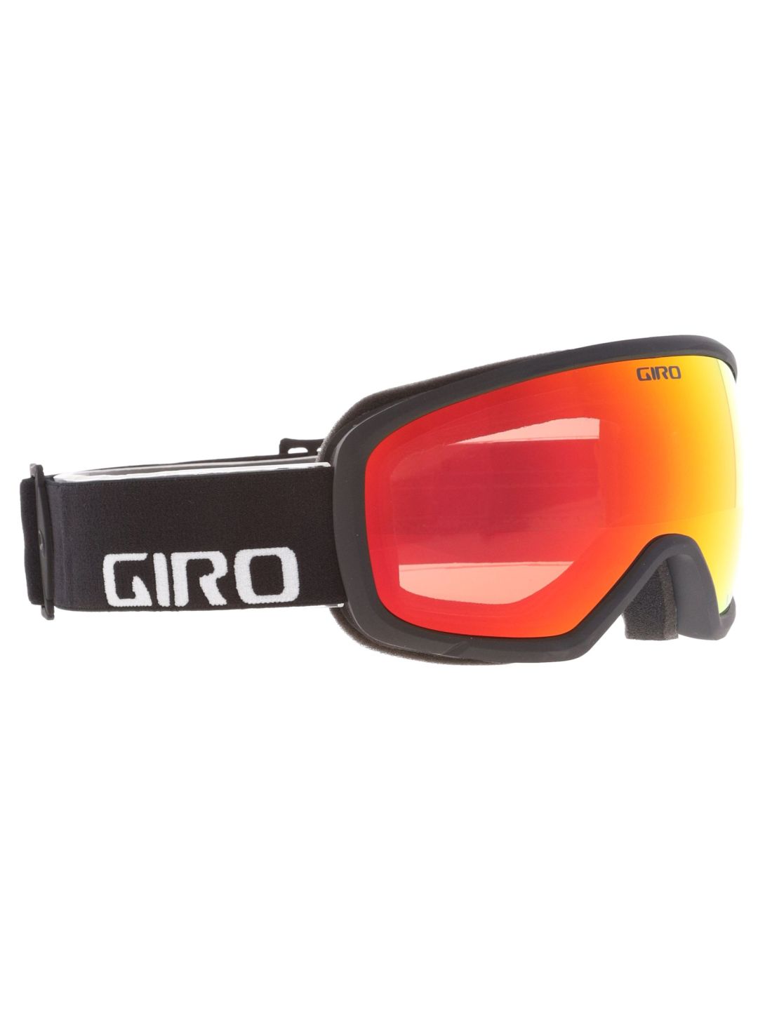 Giro, Ringo mascherina da sci unisex Black Wordmark - VIVID EMBER nero 