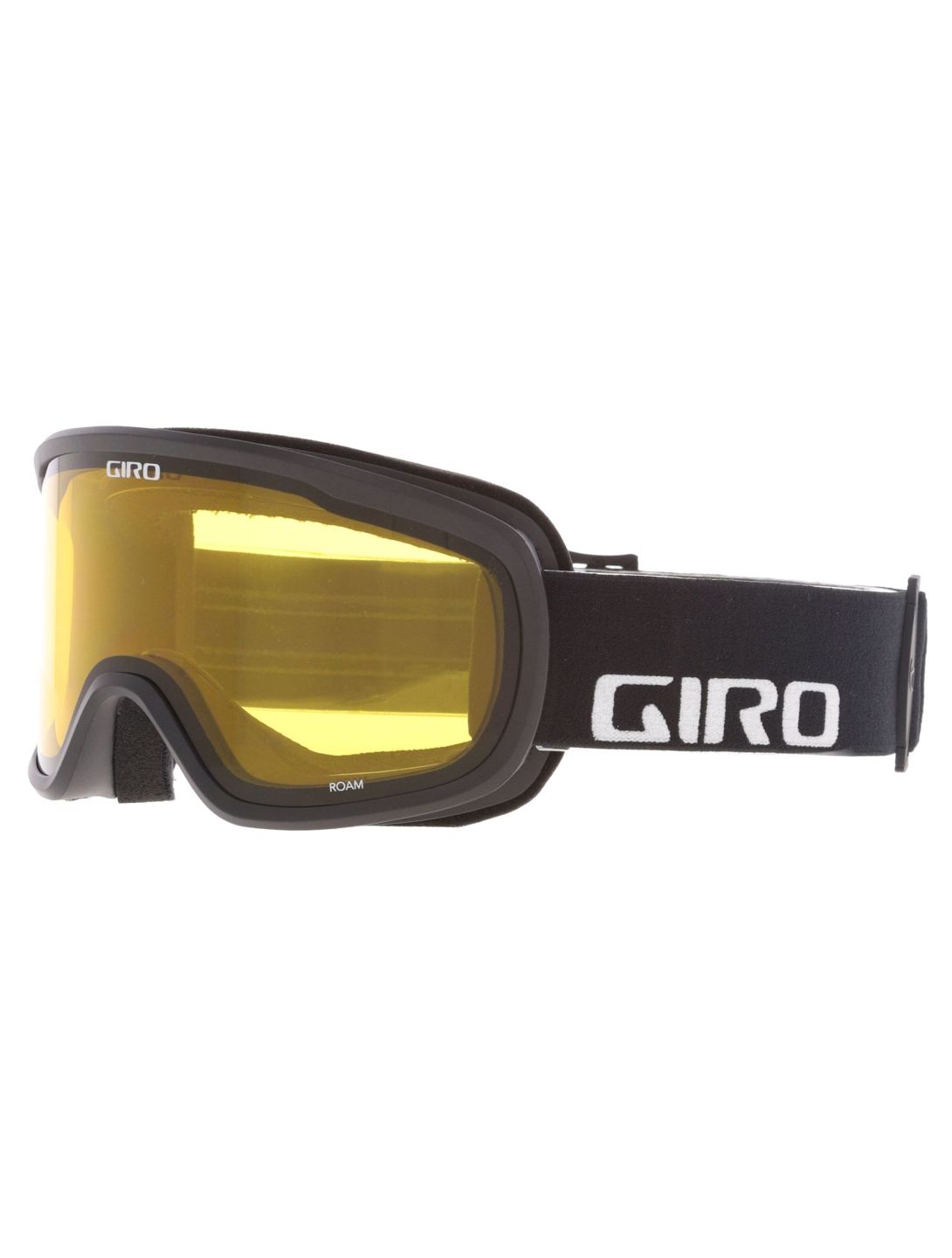 Giro, Roam mascherina da sci unisex Black Wordmark - Amber Scarlet nero 