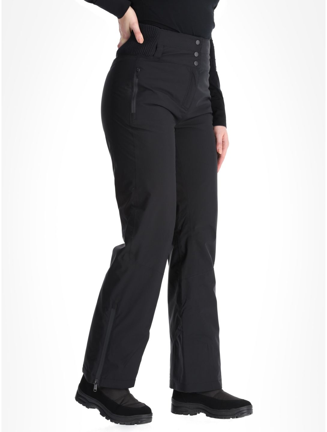 Head, Emerald pantaloni da sci donna Black nero 