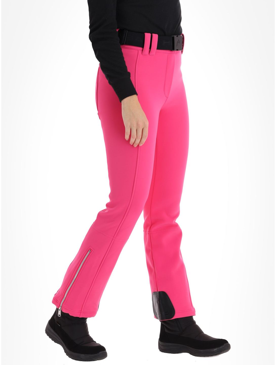 Head, Jet pantaloni da sci softshell donna Fuschia Pink rosa 