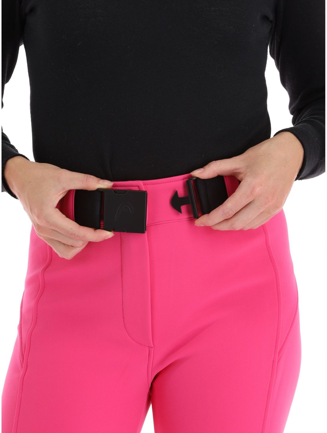 Head, Jet pantaloni da sci softshell donna Fuschia Pink rosa 