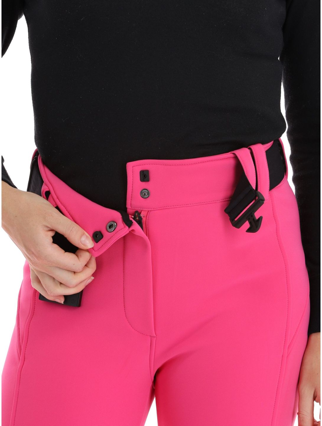 Head, Jet pantaloni da sci softshell donna Fuschia Pink rosa 