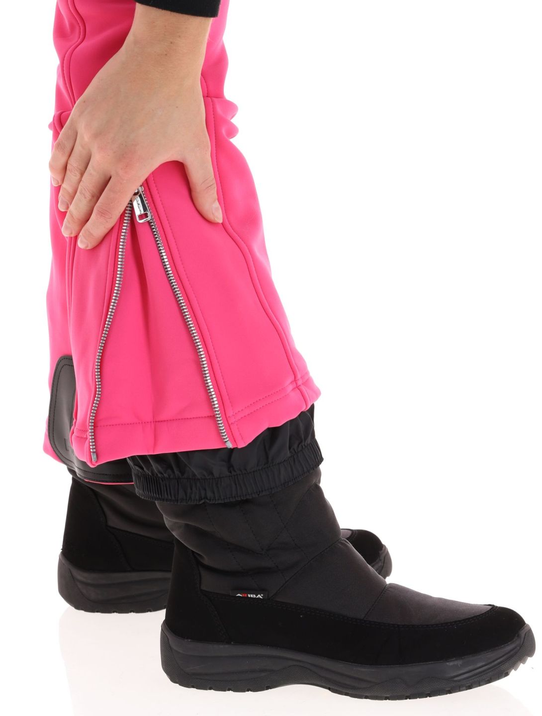 Head, Jet pantaloni da sci softshell donna Fuschia Pink rosa 