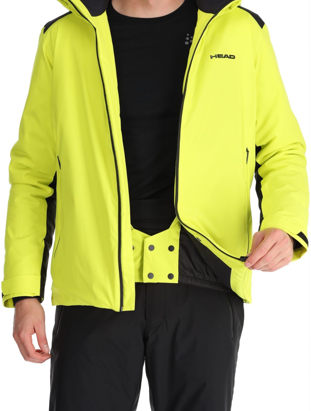 Head, Supershape giacca sci uomo Lime verde 