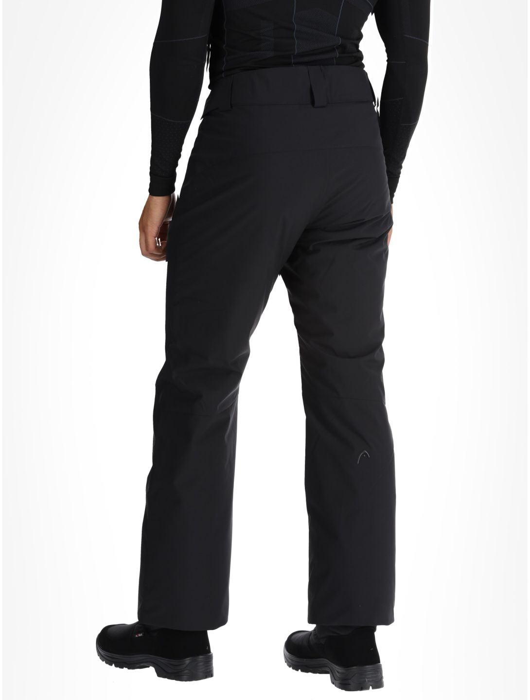 Head, Supershape pantaloni da sci uomo Black nero 