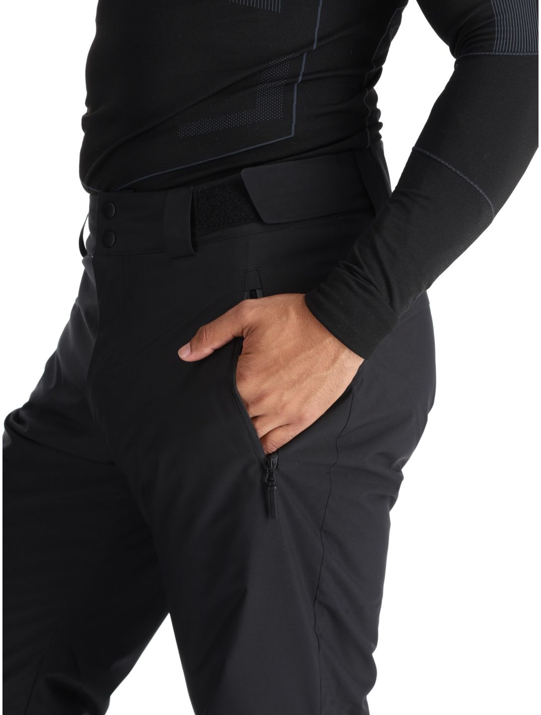 Head, Supershape pantaloni da sci uomo Black nero 