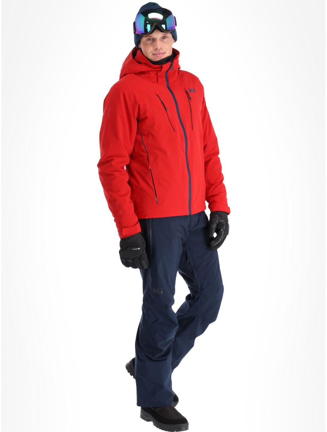 Helly Hansen, Alpha 4.0 giacca sci uomo Red rosso 