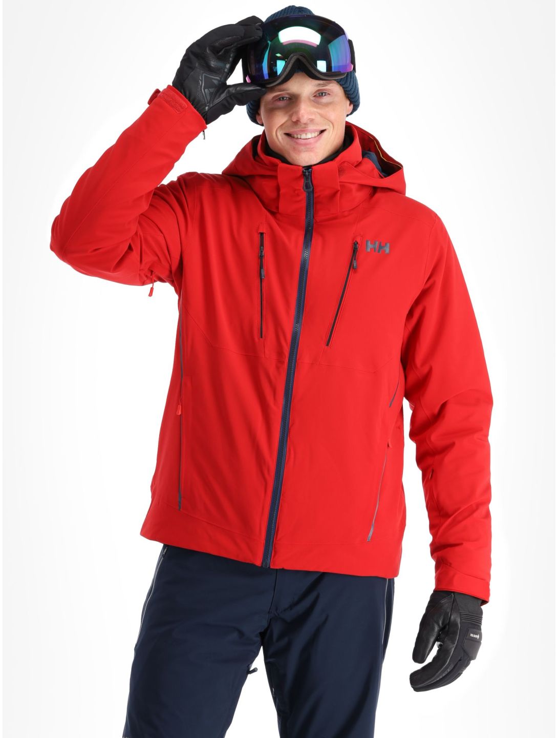 Helly Hansen, Alpha 4.0 giacca sci uomo Red rosso 