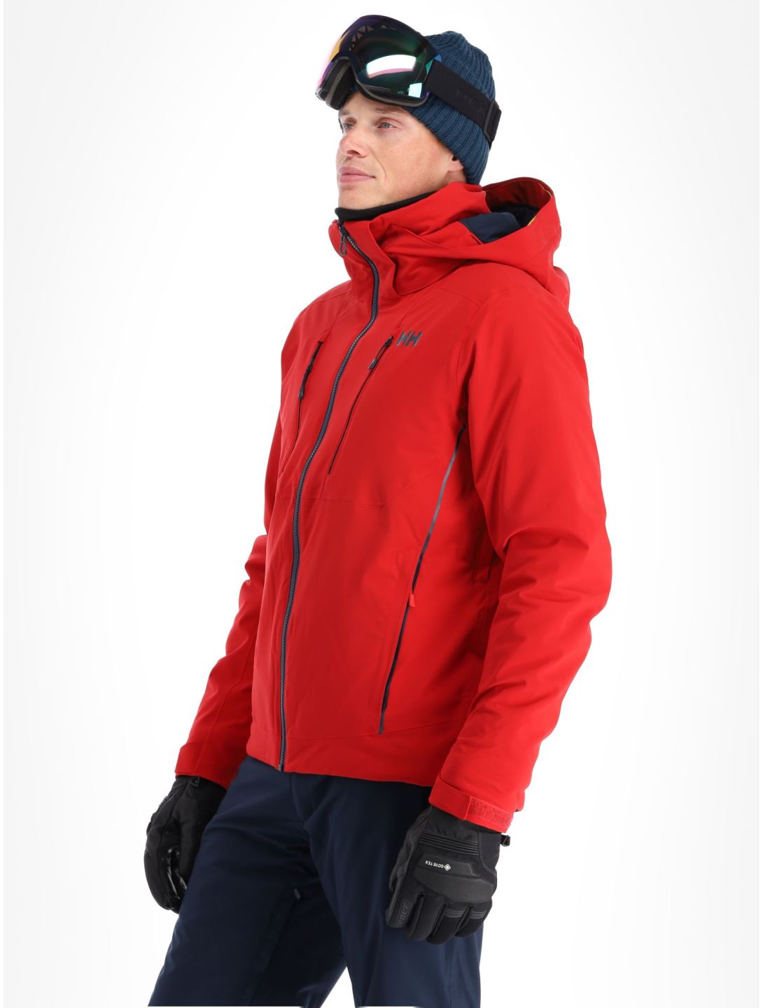 Helly Hansen, Alpha 4.0 giacca sci uomo Red rosso 