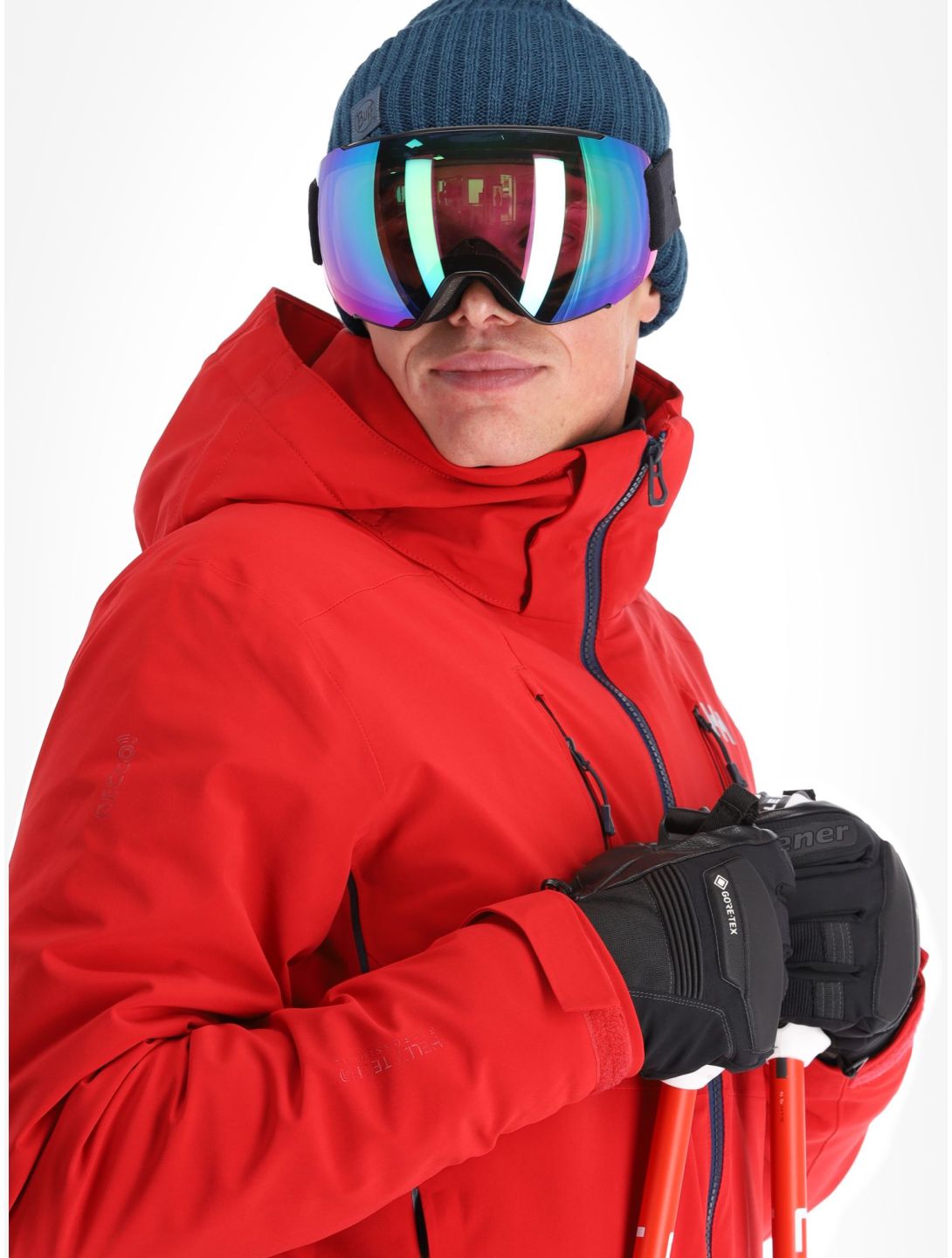 Helly Hansen, Alpha 4.0 giacca sci uomo Red rosso 