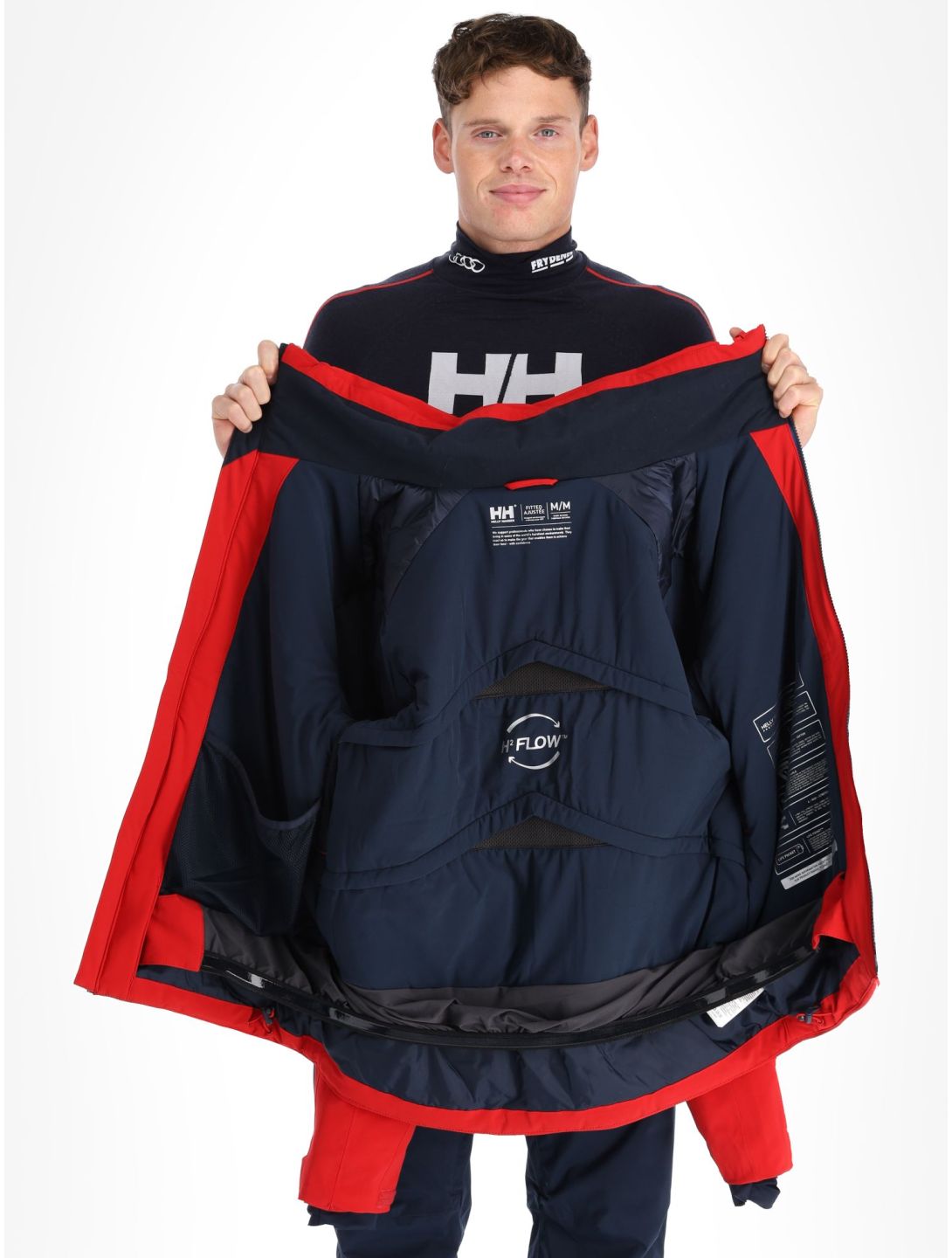 Helly Hansen, Alpha 4.0 giacca sci uomo Red rosso 