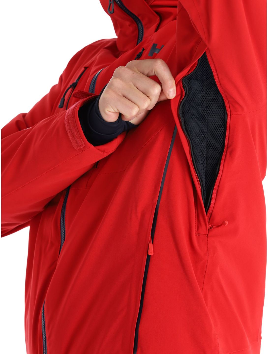 Helly Hansen, Alpha 4.0 giacca sci uomo Red rosso 