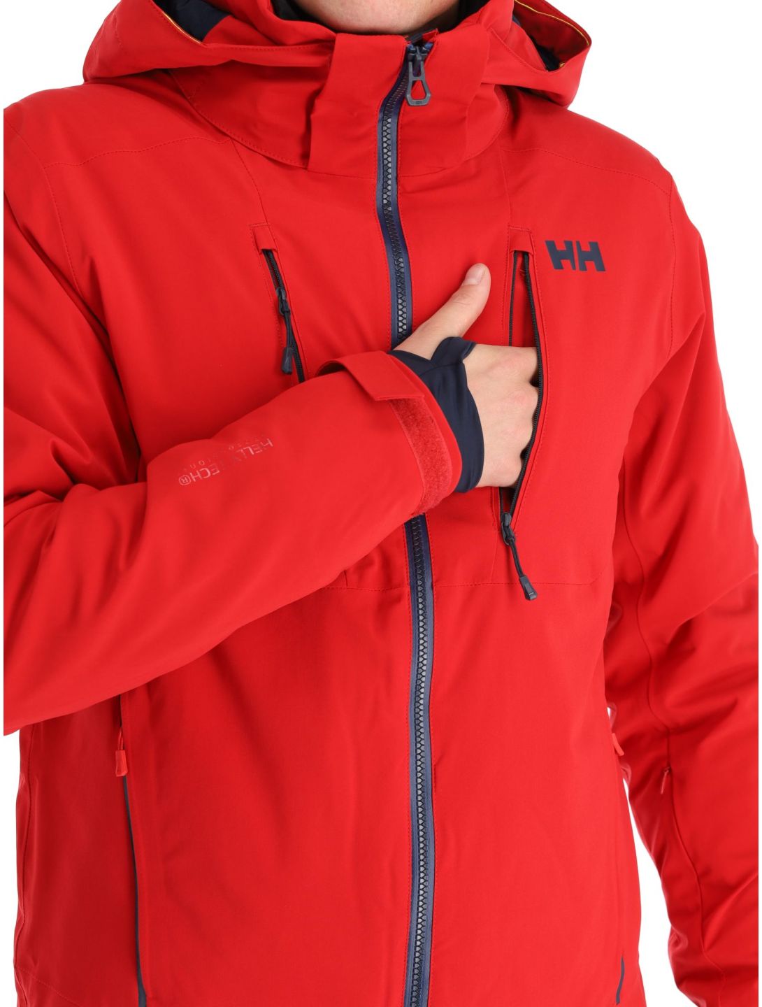 Helly Hansen, Alpha 4.0 giacca sci uomo Red rosso 