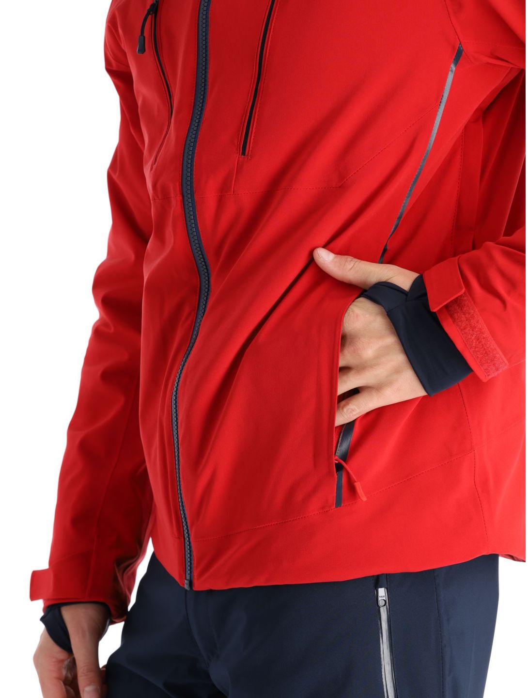 Helly Hansen, Alpha 4.0 giacca sci uomo Red rosso 