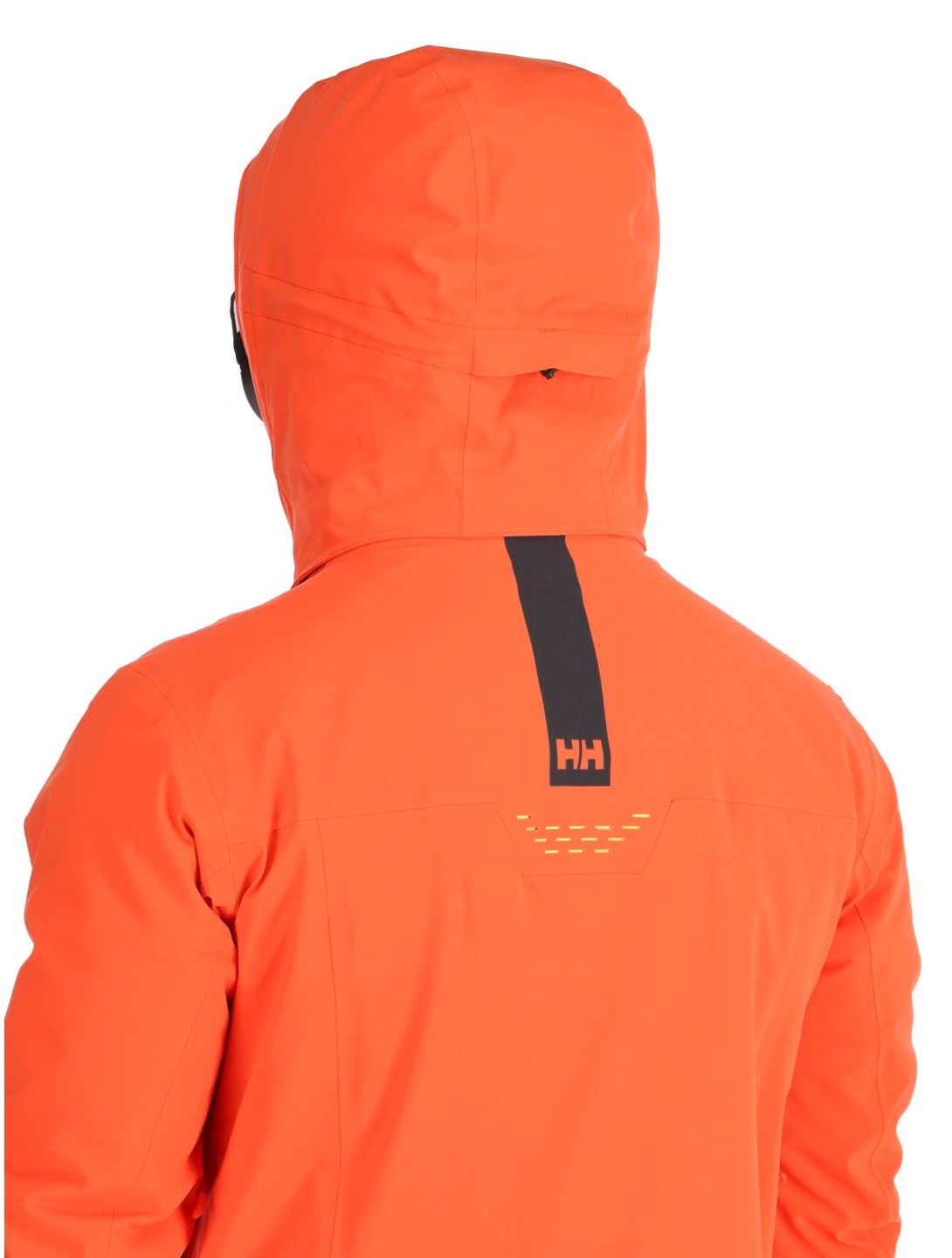 Helly Hansen, Alpha Lifaloft giacca sci uomo Cherry Tomato arancio 