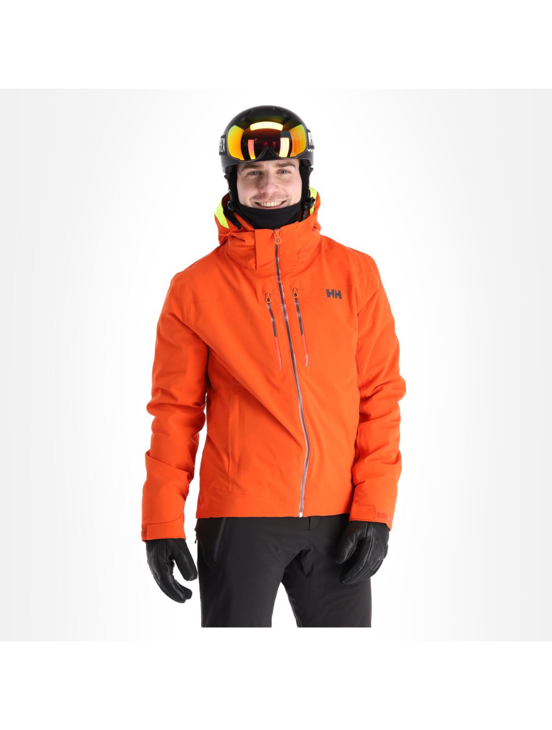 Helly Hansen, Alpha Lifaloft giacca sci uomo Patrol arancio 