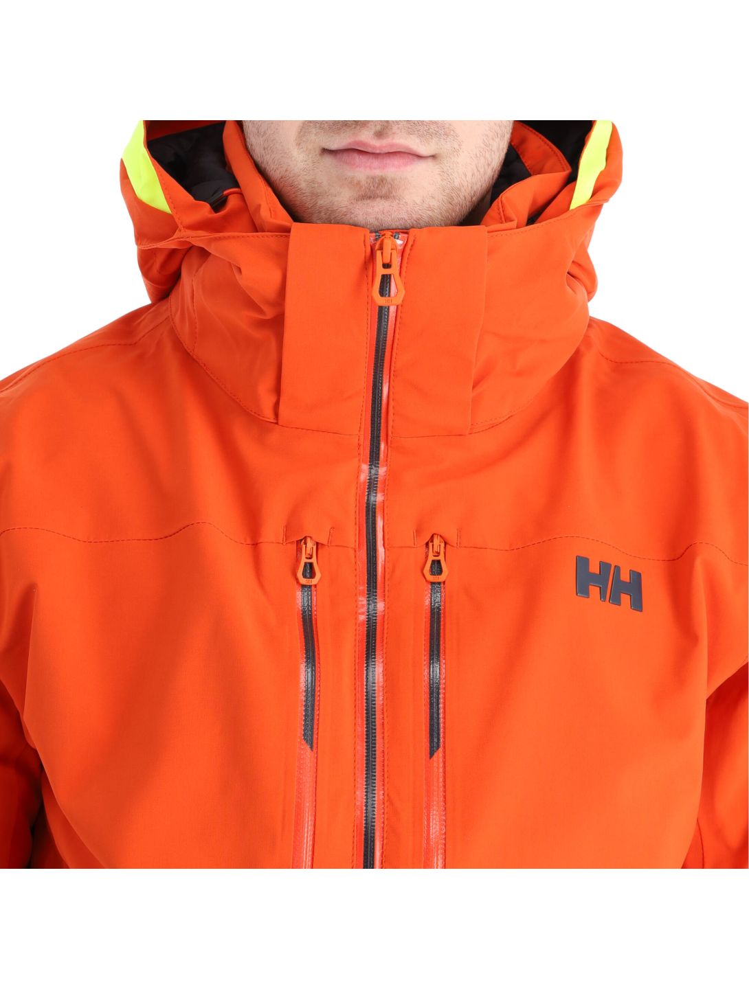 Helly Hansen, Alpha Lifaloft giacca sci uomo Patrol arancio 