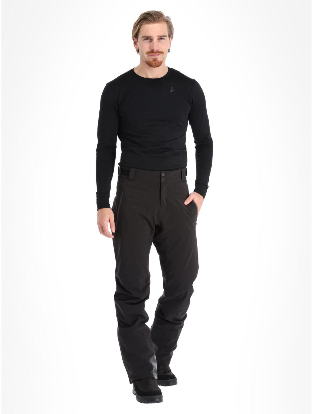 Helly Hansen, Alpha Lifaloft pantaloni da sci uomo Black nero 