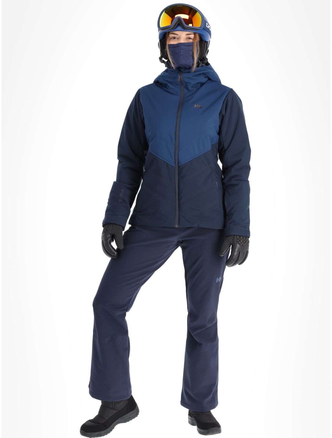 Helly Hansen, W Alpine Insulated giacca sci donna Navy blu 