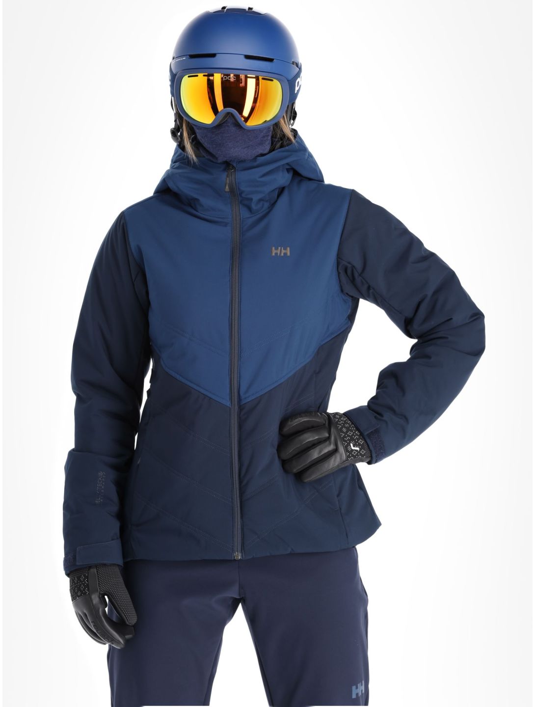 Helly Hansen, W Alpine Insulated giacca sci donna Navy blu 