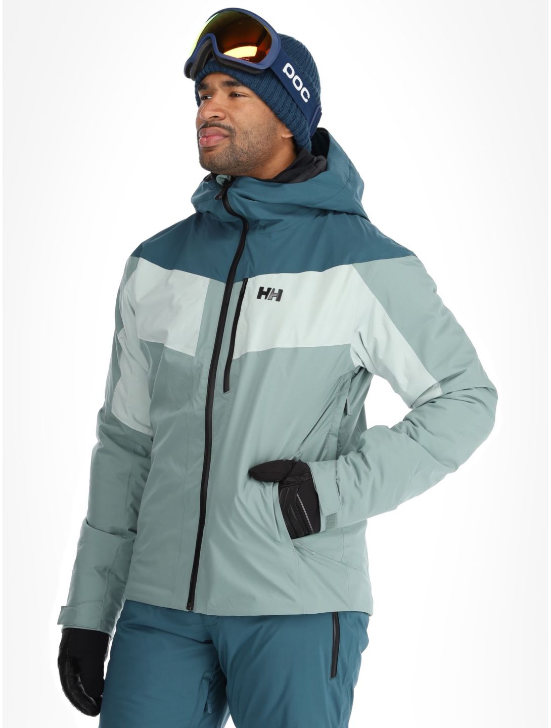 Helly Hansen, Carv Lifaloft 2.0 giacca sci uomo Cactus verde 