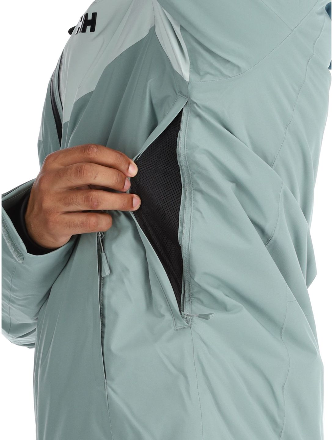 Helly Hansen, Carv Lifaloft 2.0 giacca sci uomo Cactus verde 