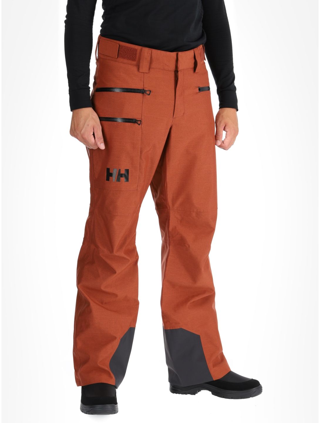 Helly Hansen, Garibaldi 2.0 pantaloni da sci uomo Iron Oxide marrone 