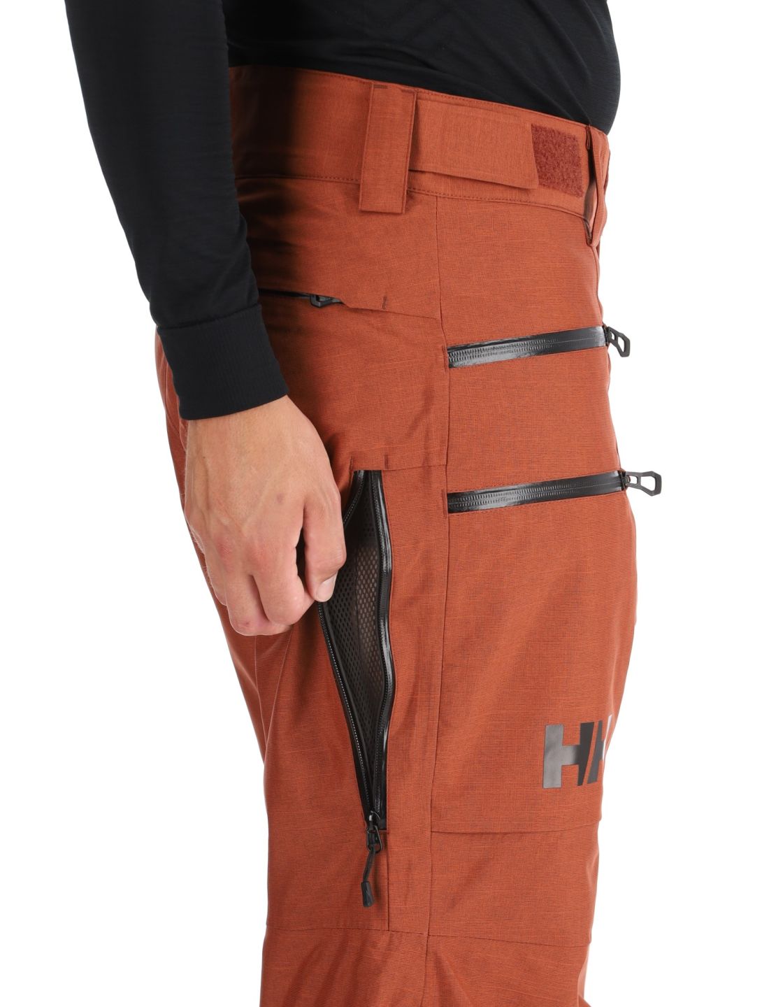 Helly Hansen, Garibaldi 2.0 pantaloni da sci uomo Iron Oxide marrone 