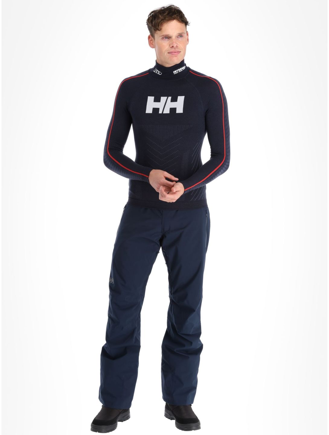 Helly Hansen, H1 Pro Lifa Merino Race Top maglia termica uomo Navy Nsf blu 