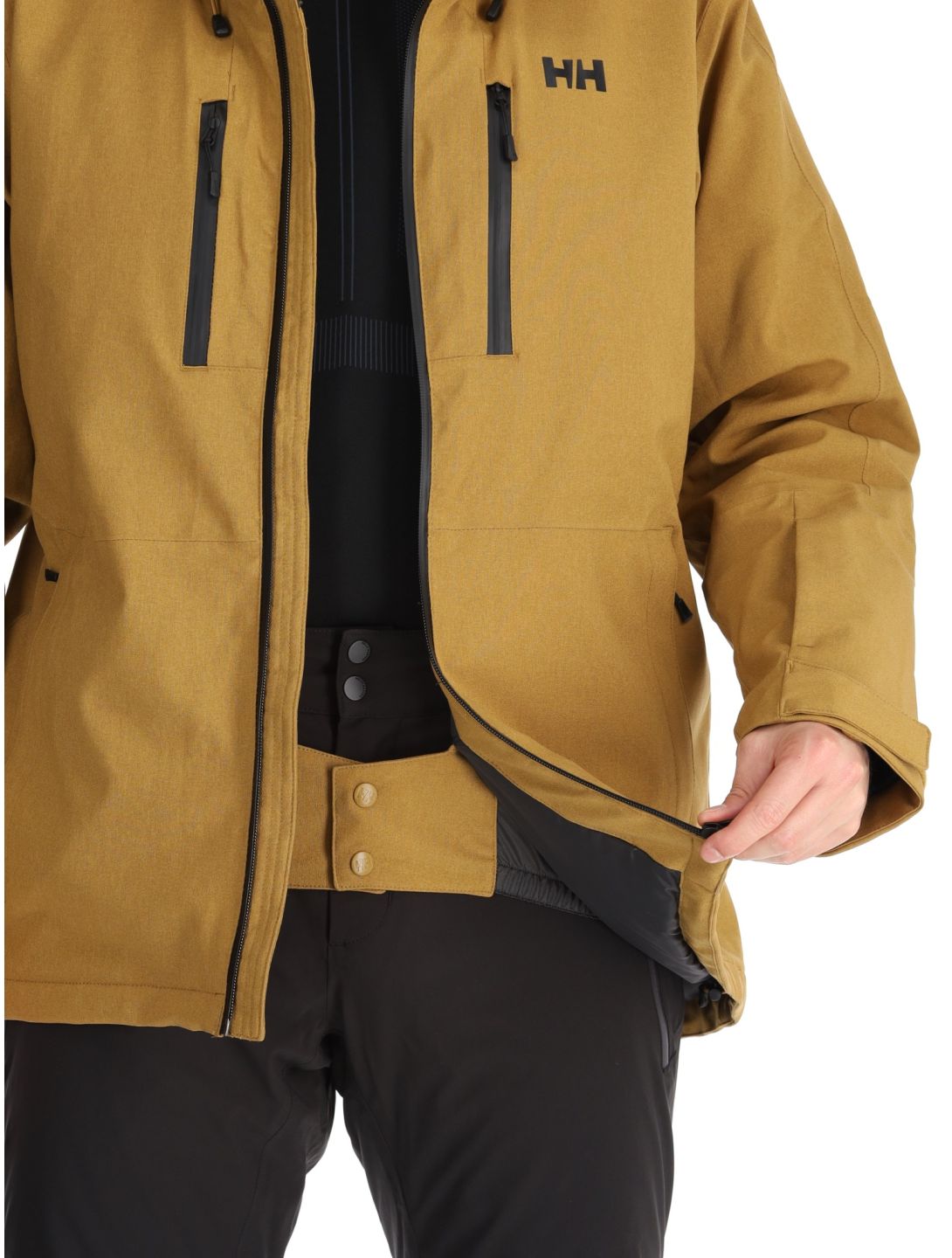 Helly Hansen, Juniper 3.0 giacca sci uomo Lynx giallo 