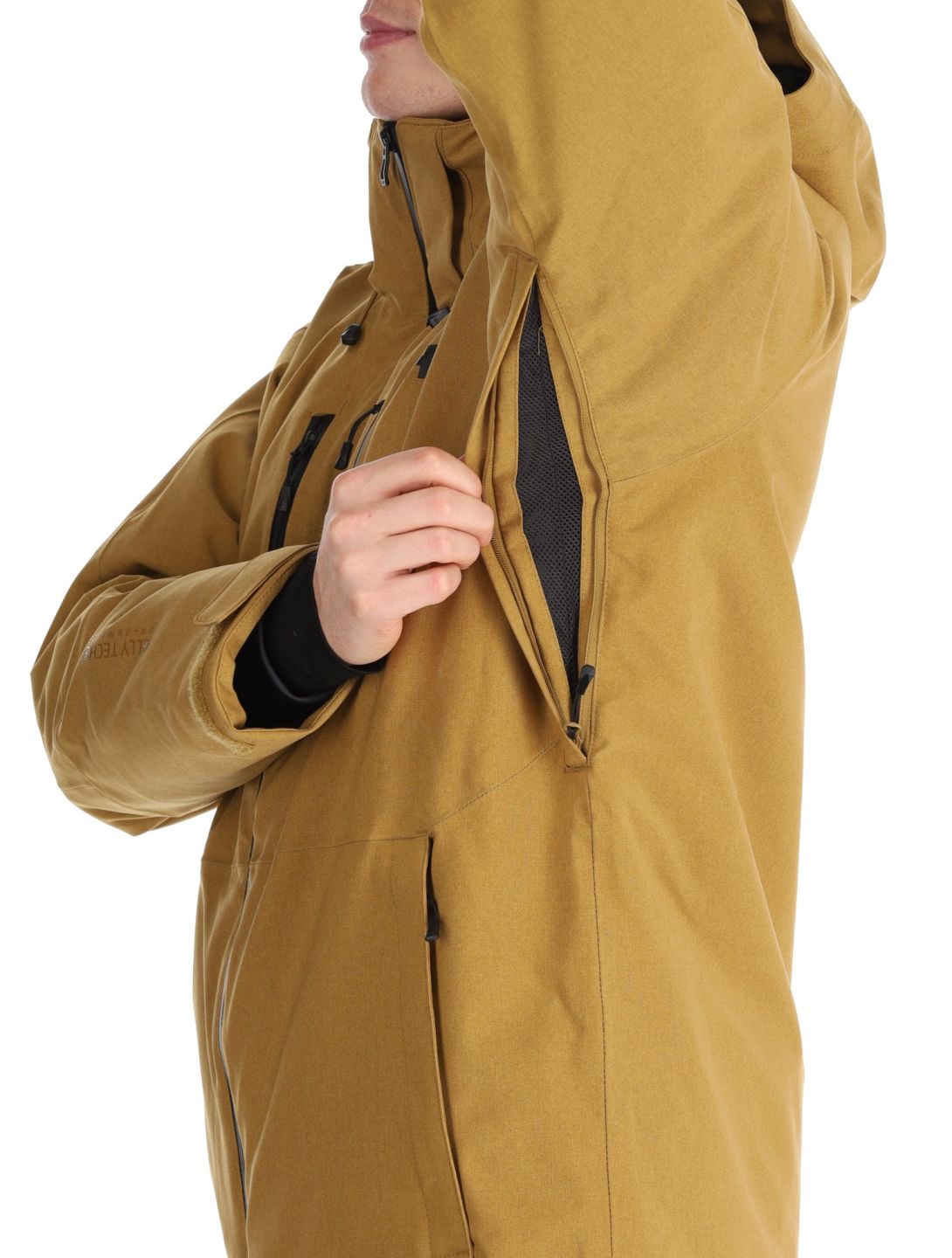 Helly Hansen, Juniper 3.0 giacca sci uomo Lynx giallo 