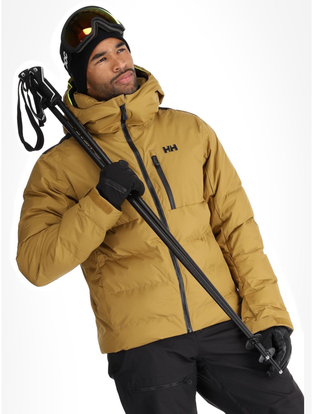 Helly Hansen, Kvitfjell Race Puffy giacca sci uomo Lynx giallo 