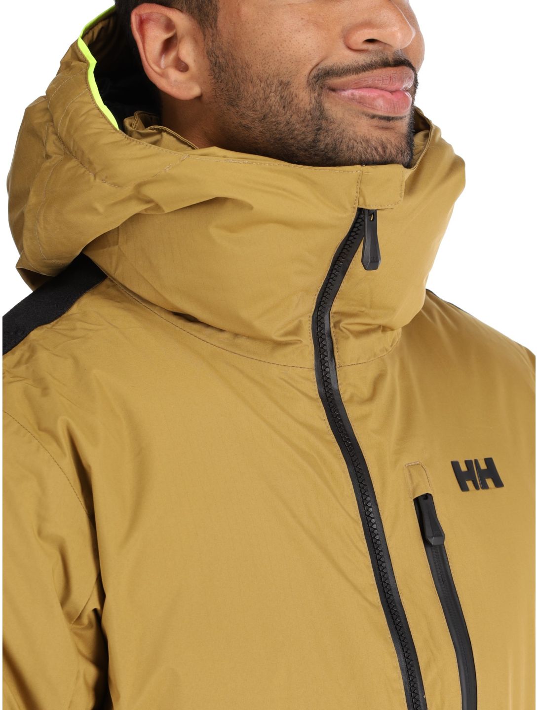 Helly Hansen, Kvitfjell Race Puffy giacca sci uomo Lynx giallo 