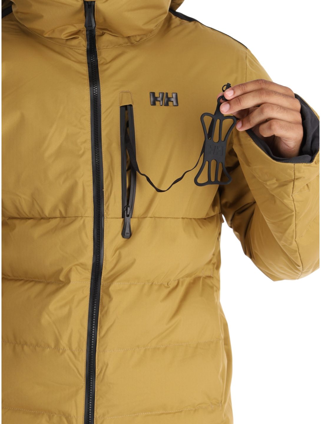 Helly Hansen, Kvitfjell Race Puffy giacca sci uomo Lynx giallo 