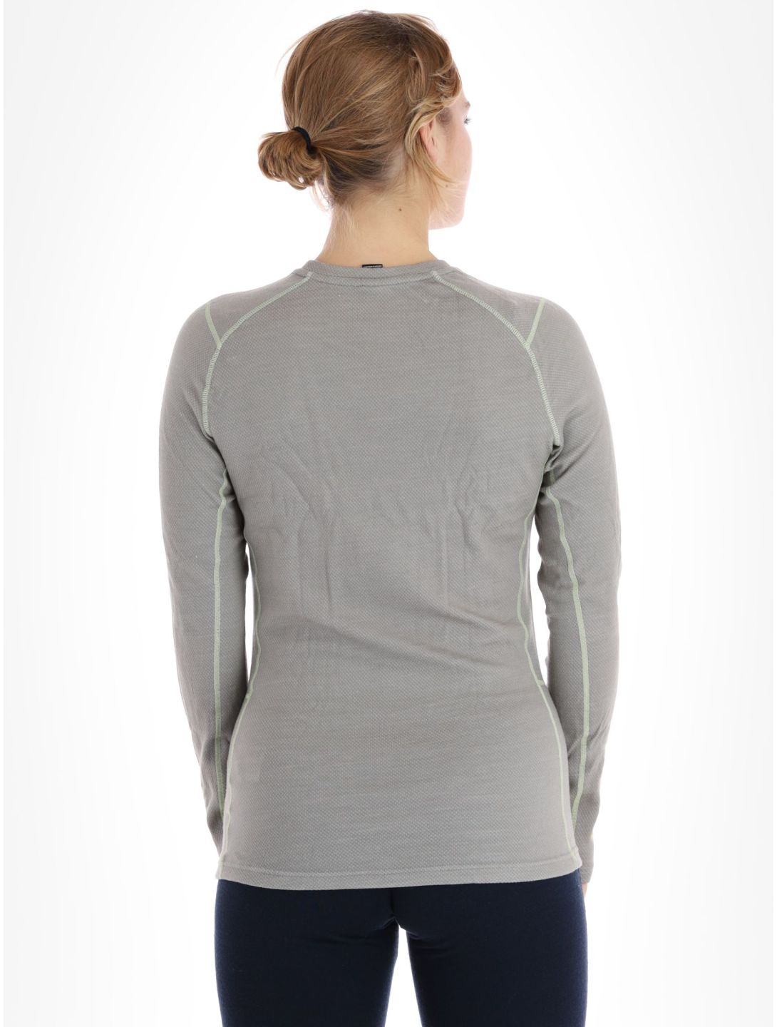 Helly Hansen, Lifa Merino Midweight Graphic maglia termica donna Terrazzo Granite grigio 