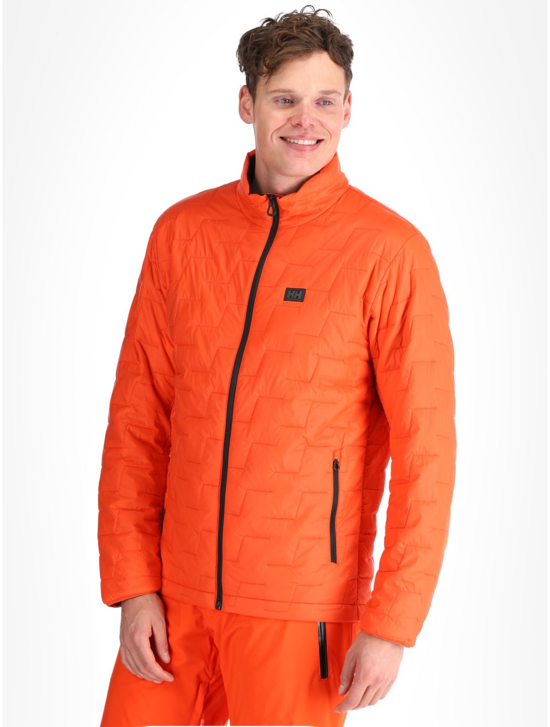 Helly Hansen, Lifaloft Insulator piumino uomo Cherry Tomato arancio 