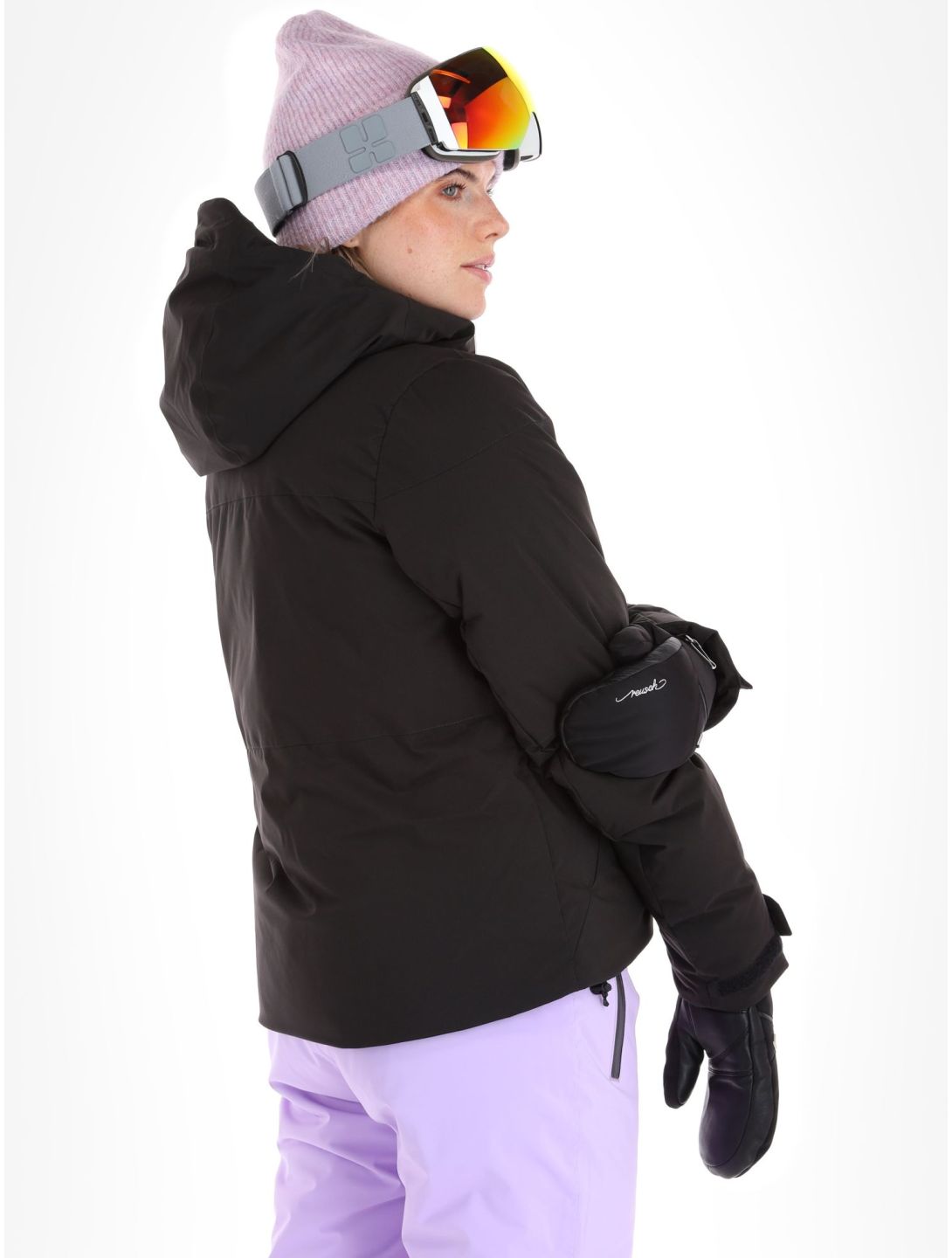 Helly Hansen, Nora Short Puffy giacca sci donna Black nero 