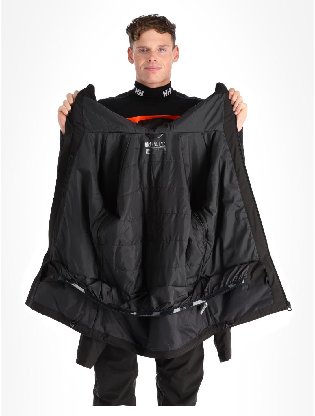 Helly Hansen, Powderface giacca sci uomo Black nero 