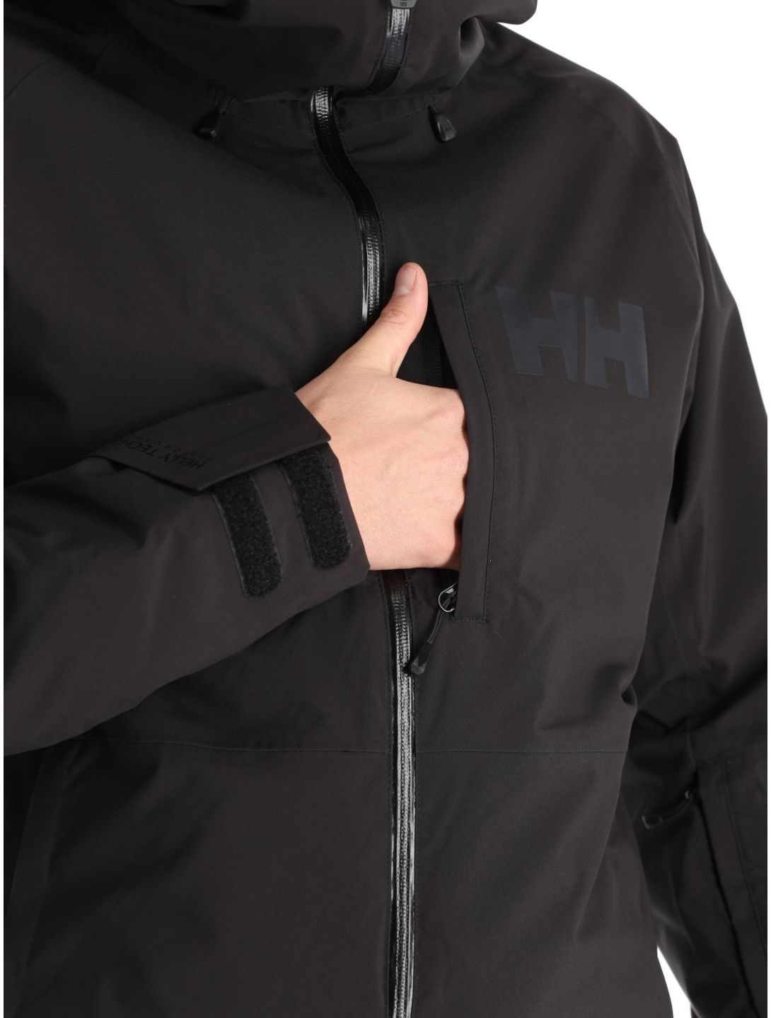 Helly Hansen, Powderface giacca sci uomo Black nero 