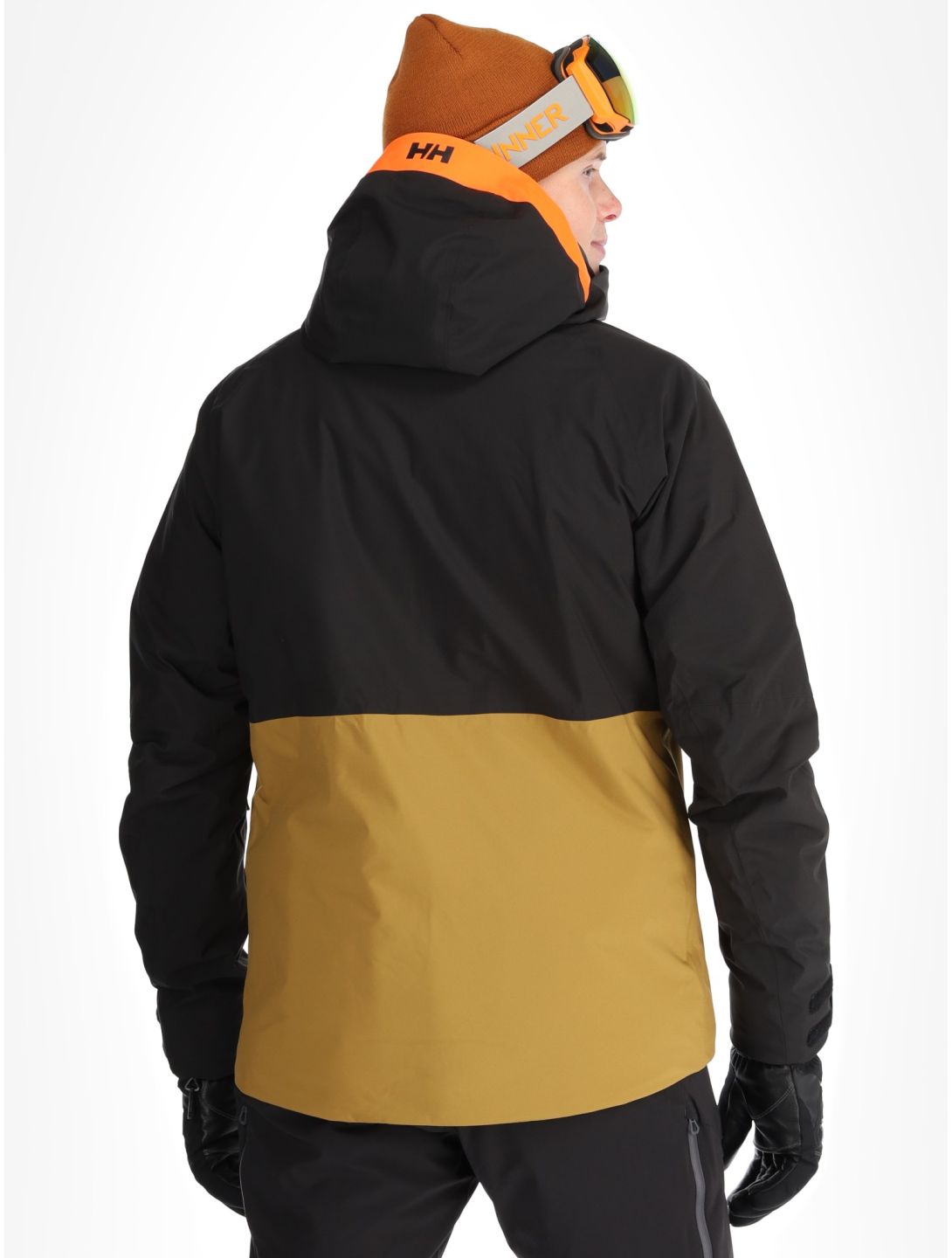 Helly Hansen, Powderface giacca sci uomo Lynx giallo 