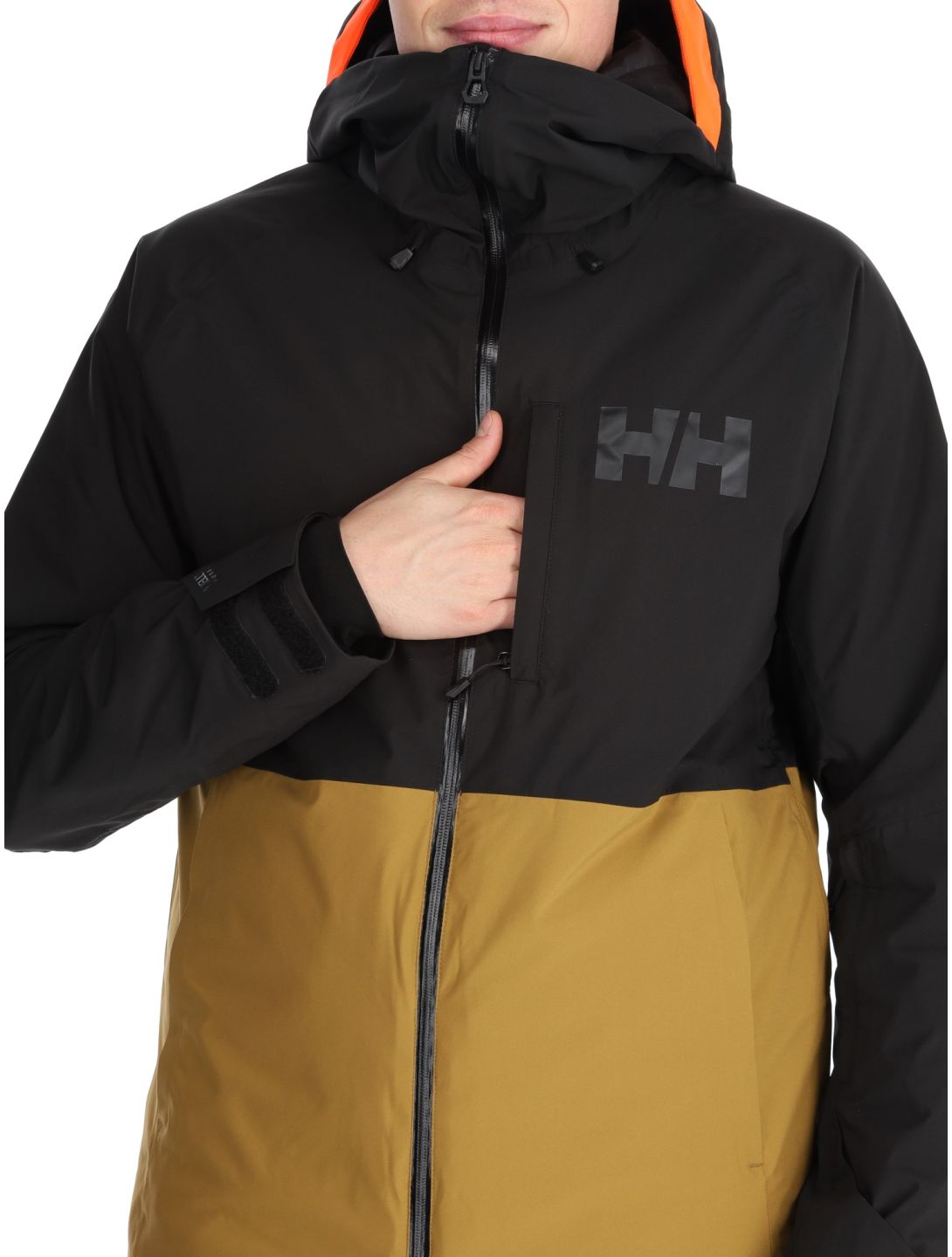 Helly Hansen, Powderface giacca sci uomo Lynx giallo 