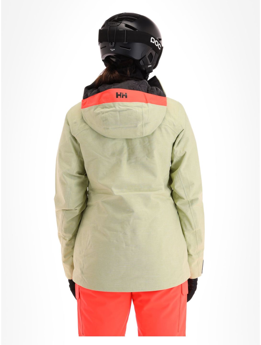 Helly Hansen, Powderqueen 3.0 giacca sci donna Iced Matcha verde 