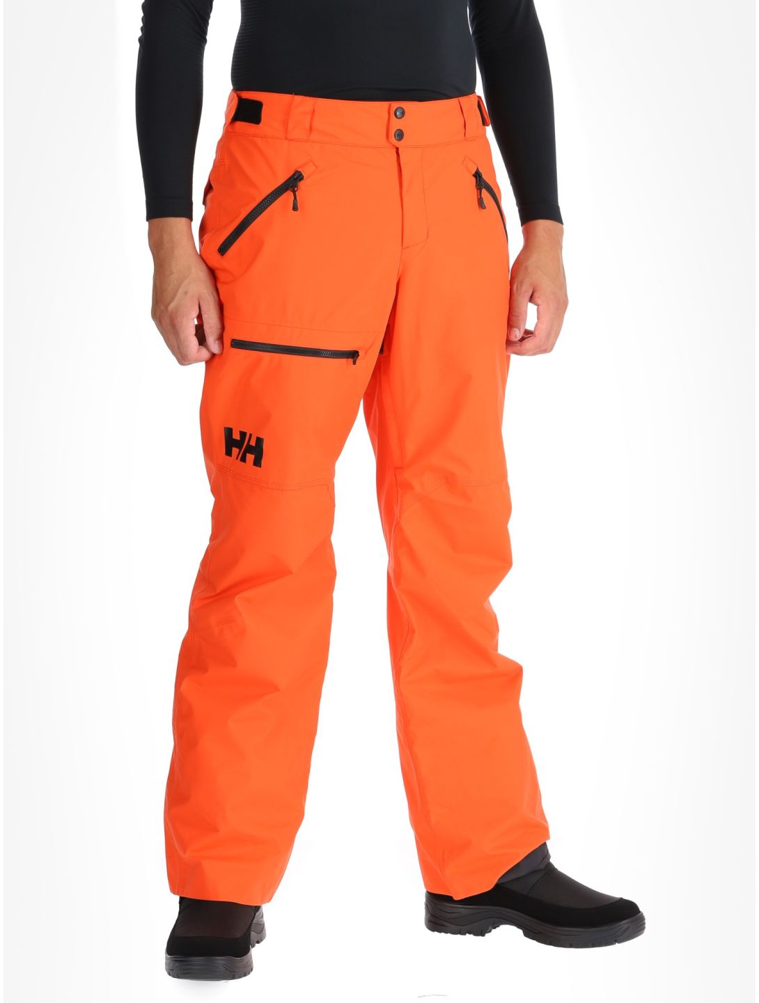 Helly Hansen, Sogn Cargo pantaloni da sci uomo Cherry Tomato arancio 