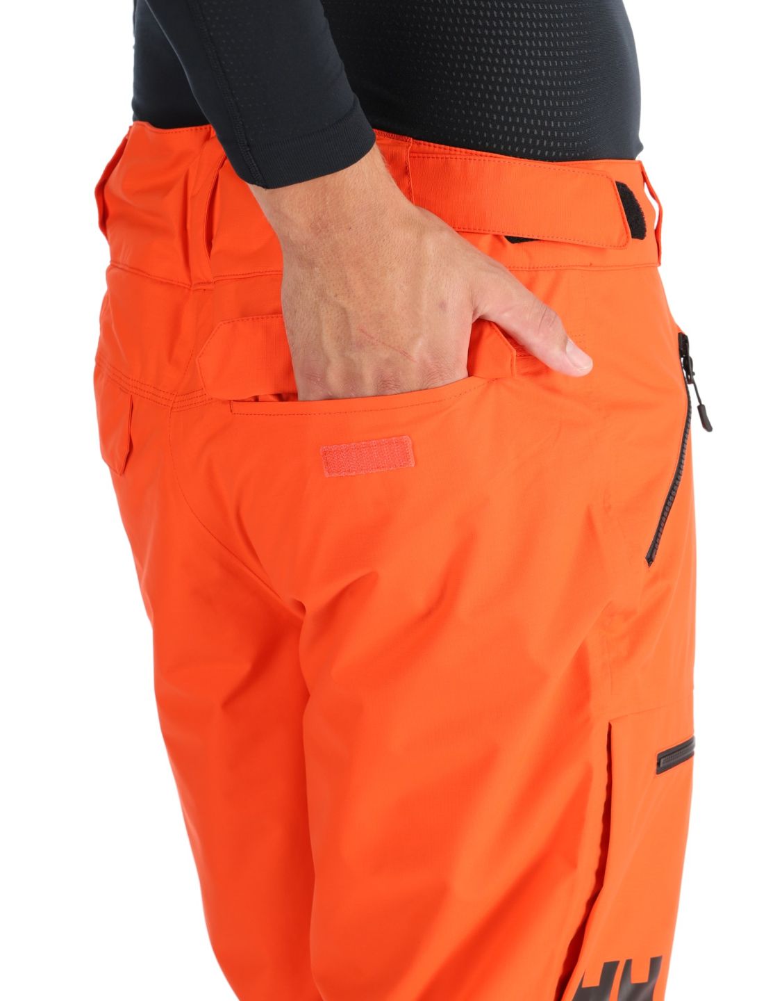 Helly Hansen, Sogn Cargo pantaloni da sci uomo Cherry Tomato arancio 