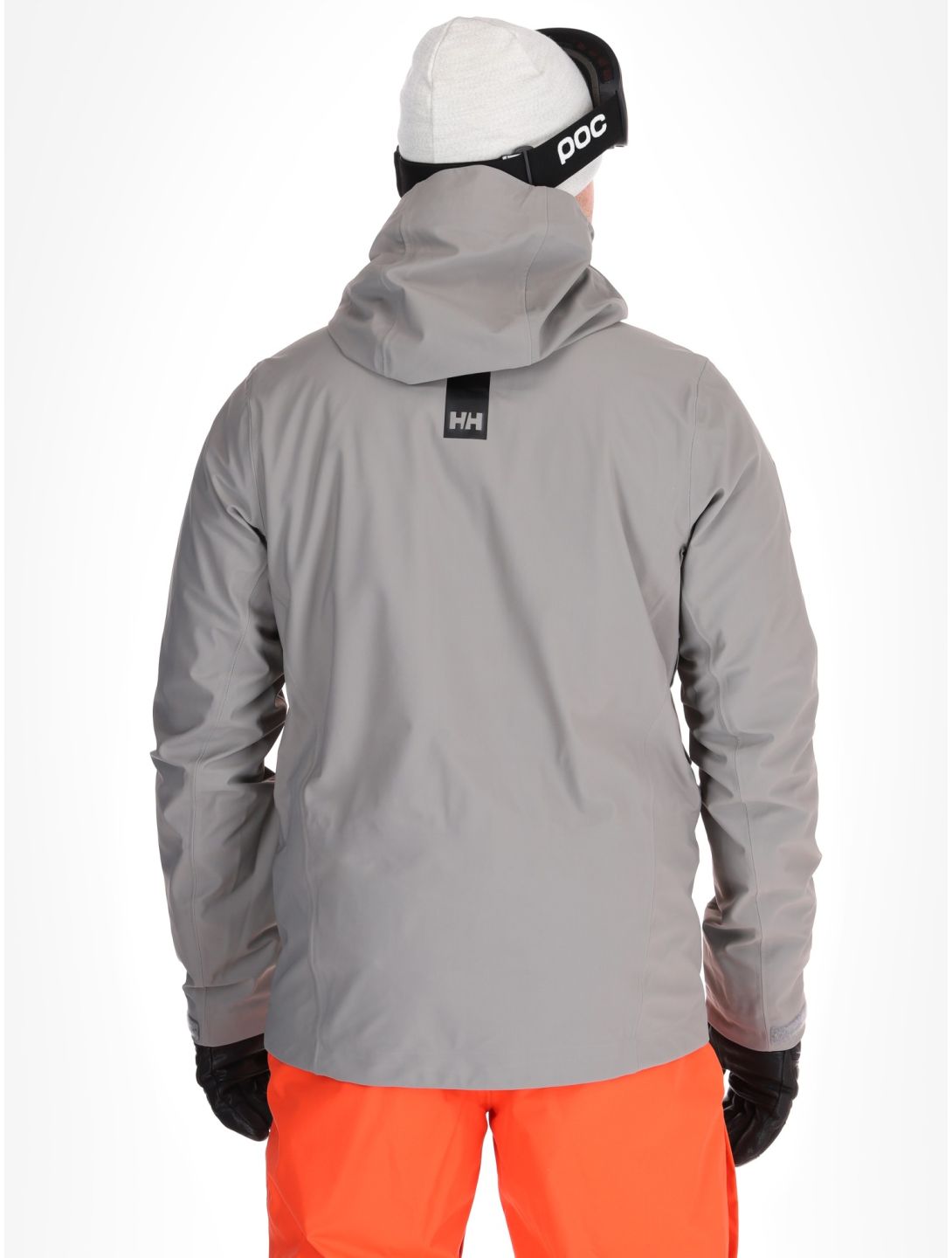 Helly Hansen, Swift 3L Shell guscio uomo Concrete grigio 