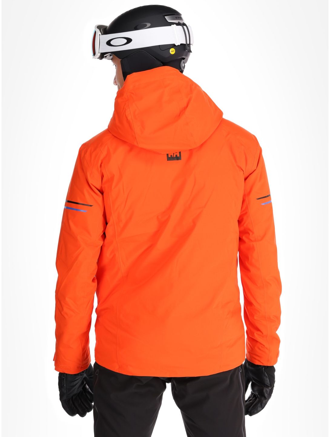 Helly Hansen, Swift Team giacca sci uomo Cherry Tomato arancio 