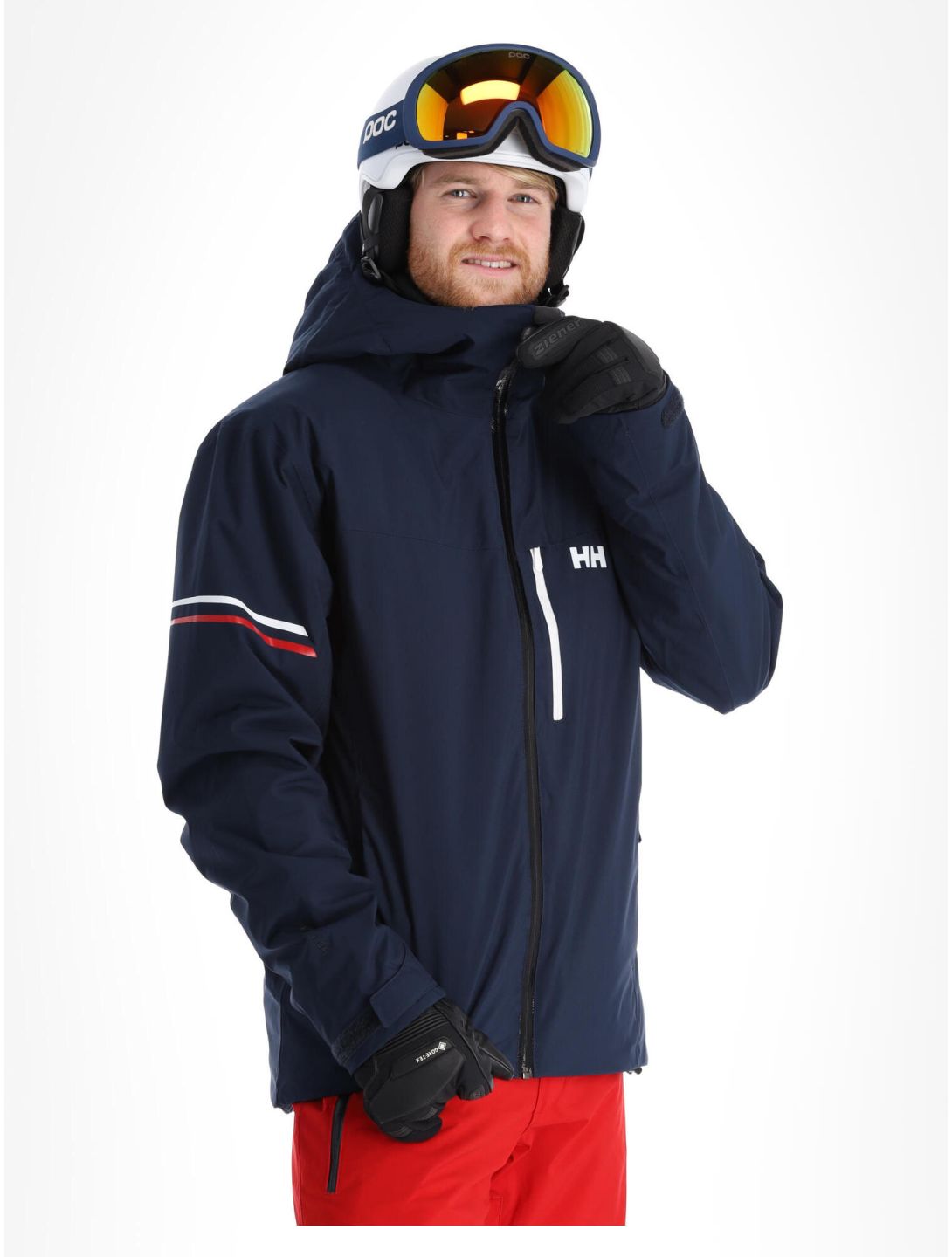 Helly Hansen, Swift Team giacca sci uomo Navy blu 