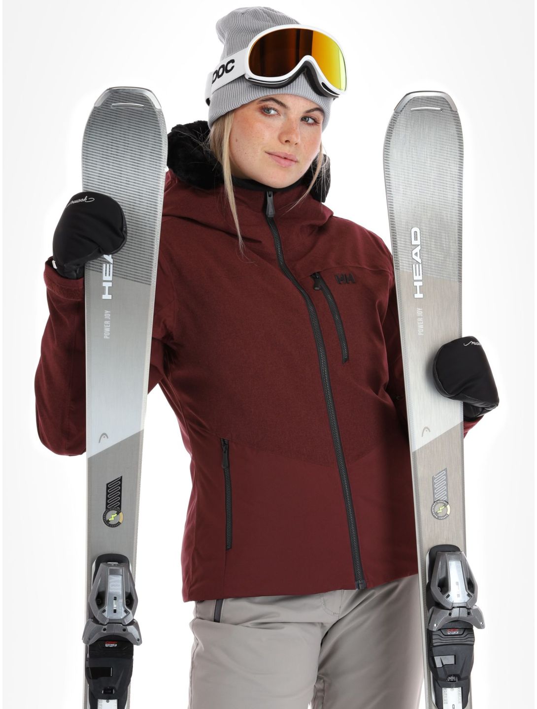 Helly Hansen, Valdisere 2.0 giacca sci donna Hickory viola 