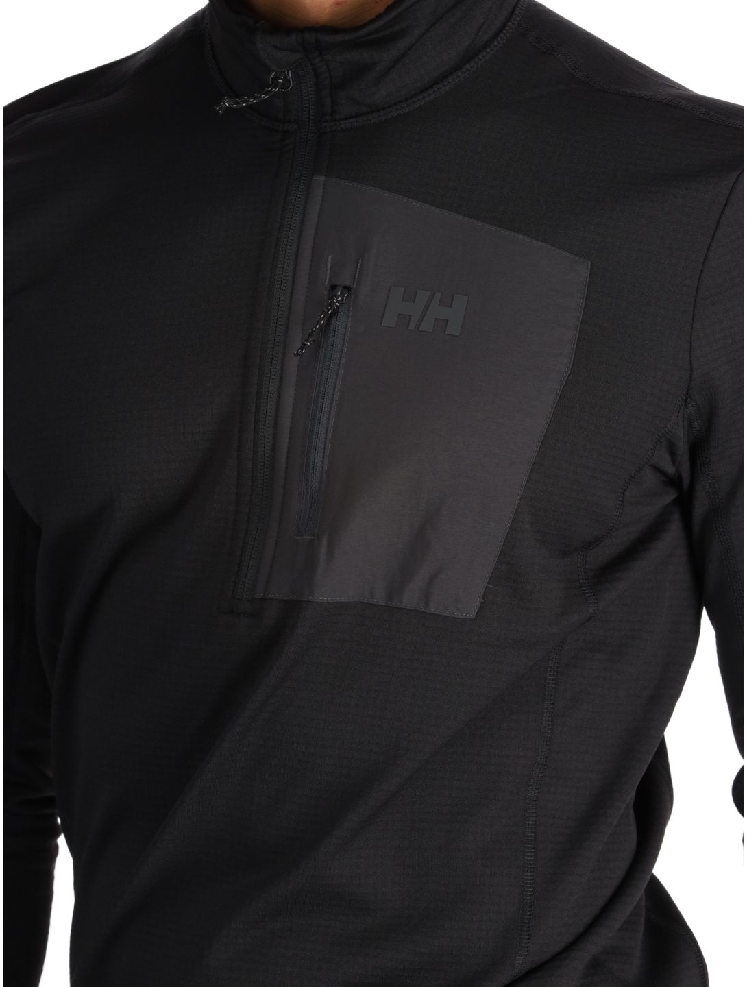 Helly Hansen, Versalite 1/2 Zip maglione uomo Black nero 